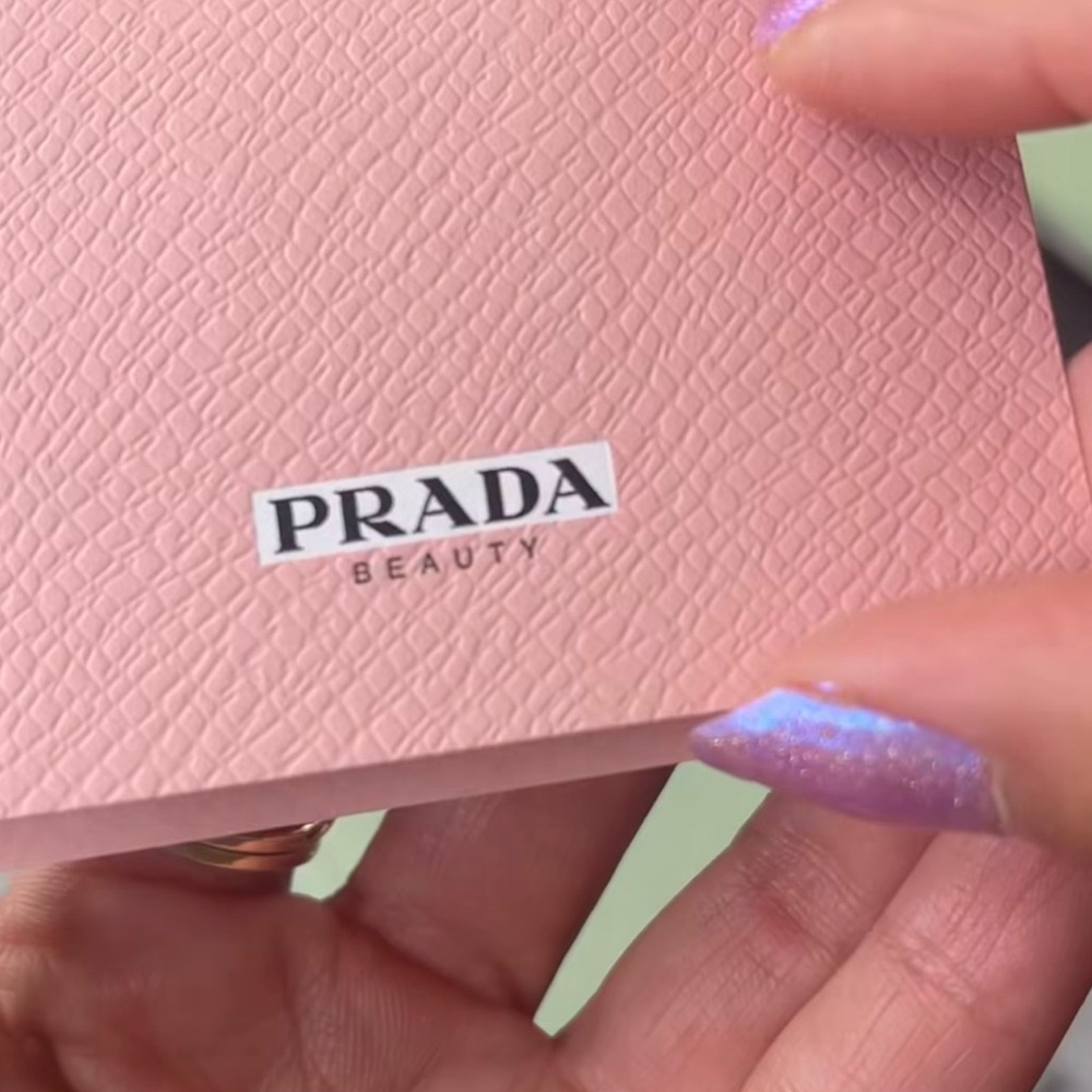 Prada beauty lipstick perfume Enamel Charm Set NWT - Picture 3 of 3
